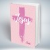 Bíblia Personalizada Jesus Love Cross Rosa
